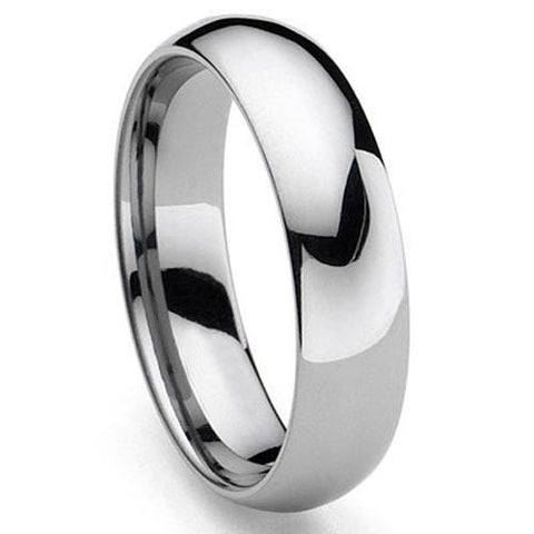 6MM Domed Tungsten Ring
