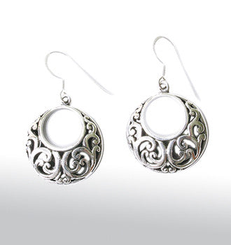 Bali Graduated Circle Earrings