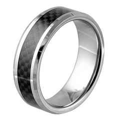 8MM Comfort Fit Tungsten Unisex Ring