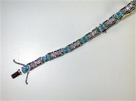 Fancy Blue Bracelet