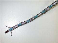 Fancy Blue 7.5 Inch Bracelet