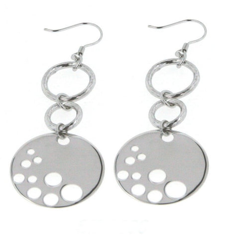 Polished Circle Earrings