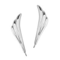 Graceful Wings-In-Flight Pin Earrings